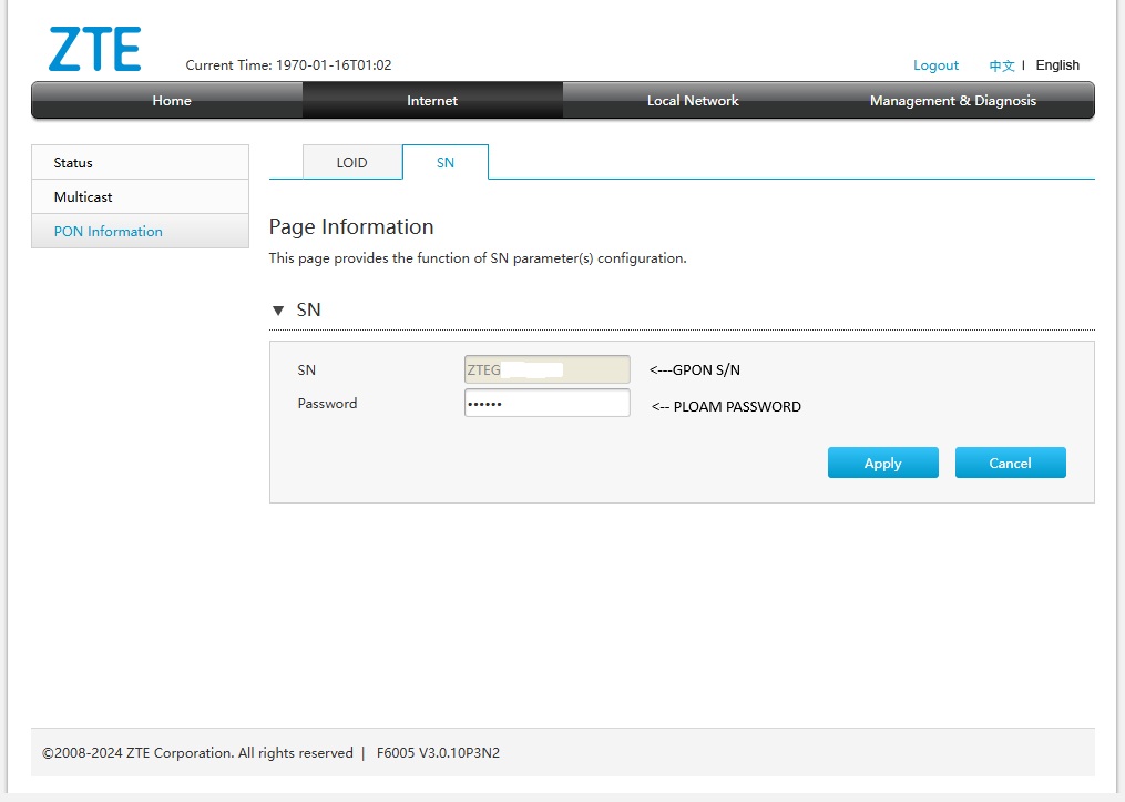 F6005v3 Ploam Change